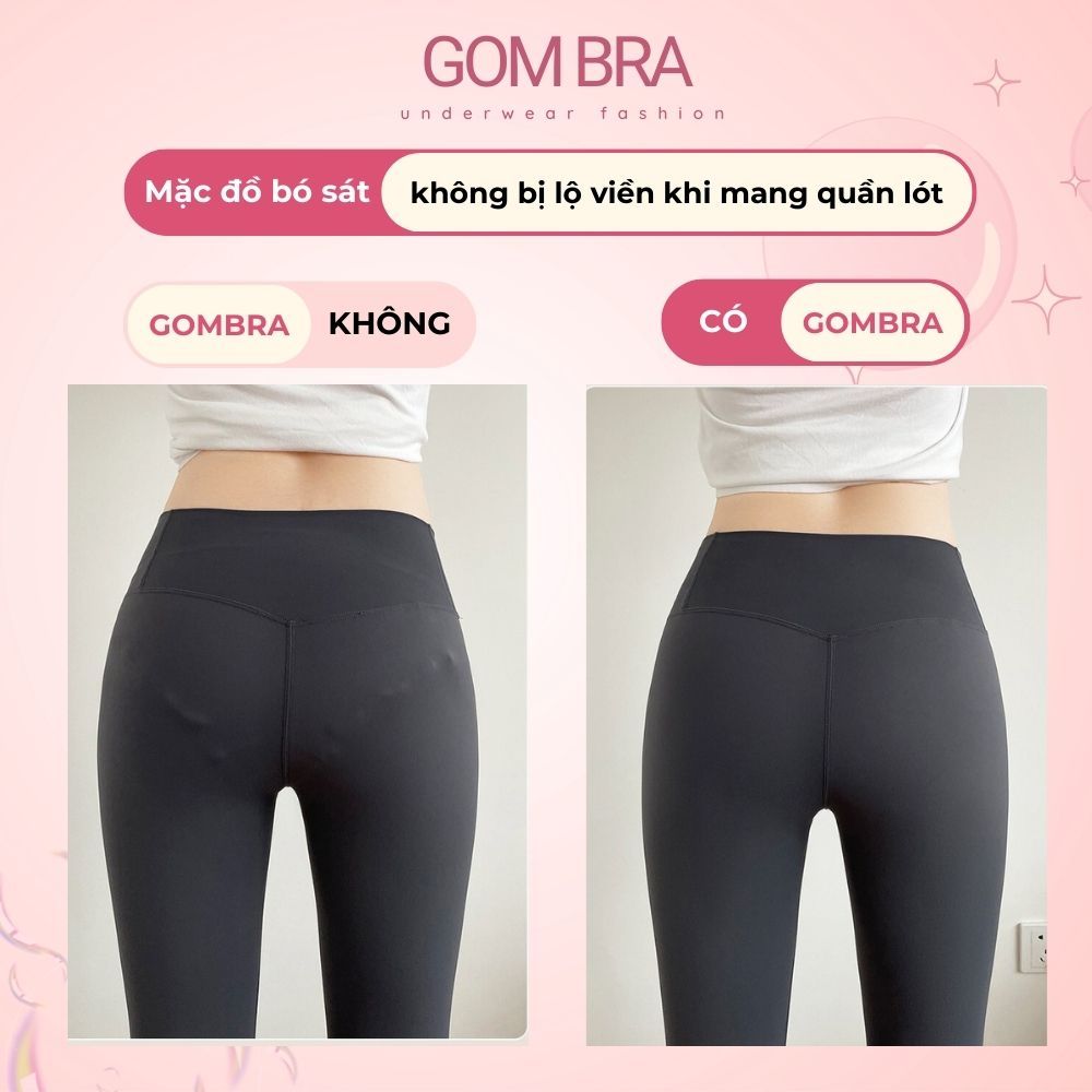 Quần lót nữ thun lạnh GOM BRA cao cấp, quần lót nữ cạp cao gợi cảm không viền -SA-1522