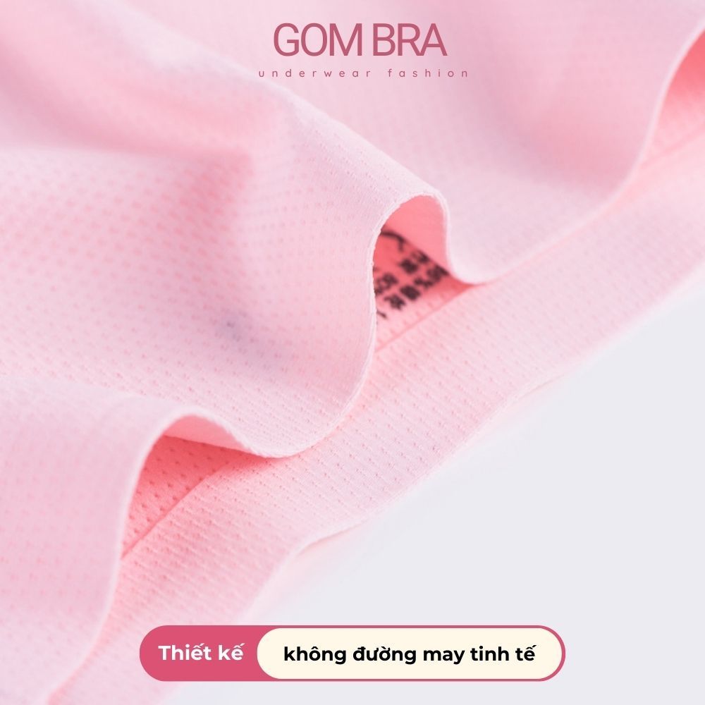 Quần lót nữ thun lạnh GOM BRA cao cấp, quần lót nữ cạp cao gợi cảm không viền -SA-1522