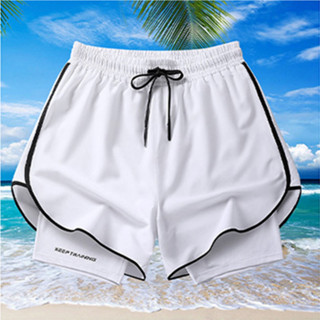 Quần Short Nam, Quần Đùi Nam, Quần Lót,Quần Chạy Bộ 2 Lớp Phù Hợp Chạy Bộ, Bơi, Tập Gym QN143