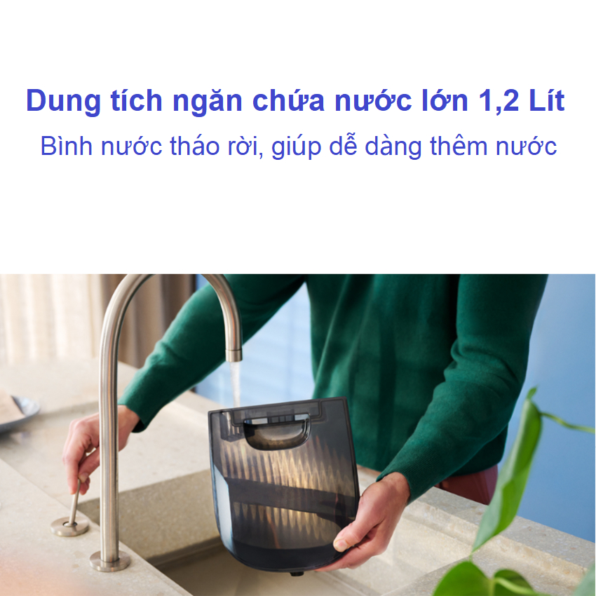 Bàn là hơi nước đa năng chuyên nghiệp thương hiệu Philips AIS8540 Serial 8500 - Công suất 2200W - Hàng nhập khẩu