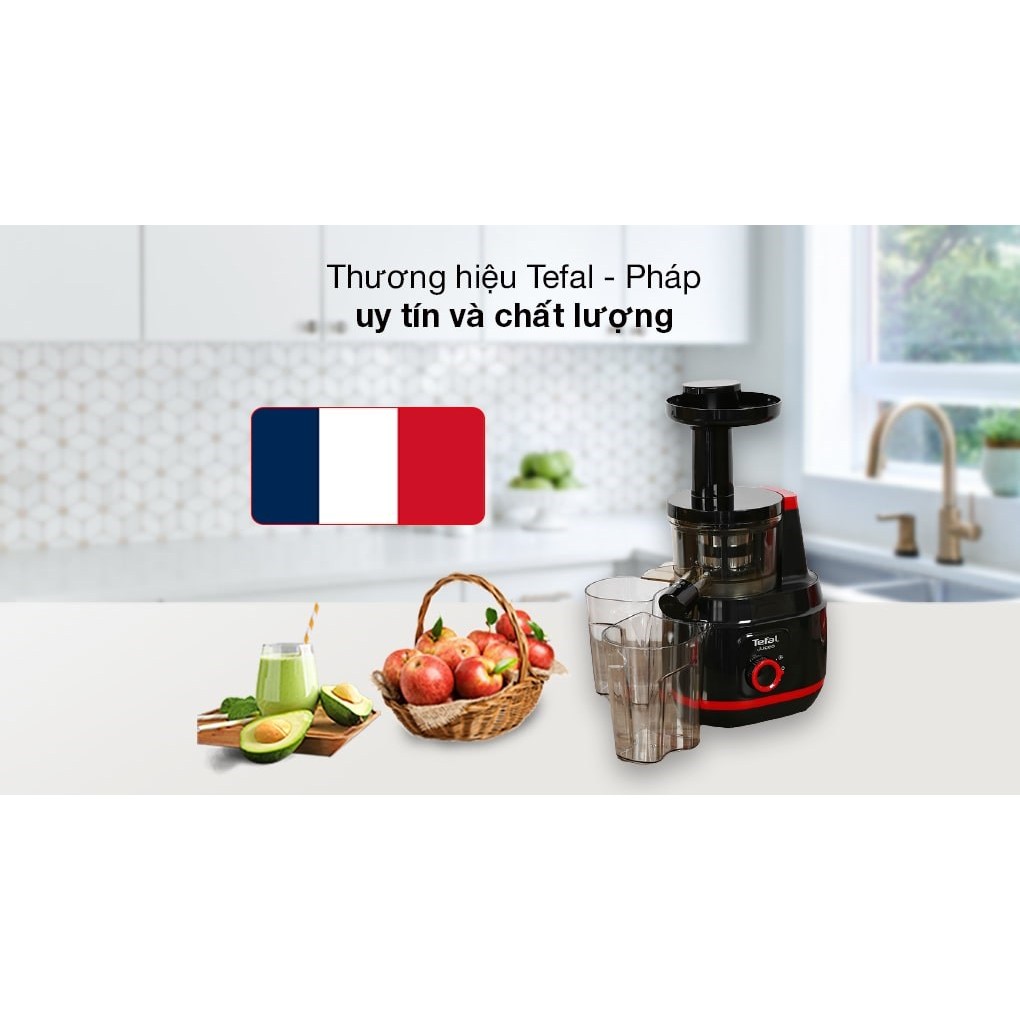 Máy ép trái cây tốc độ chậm Tefal ZC150838 - Hàng chính hãng, bảo hành 24 tháng