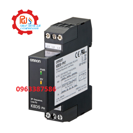 [Omron] Rơle bảo vệ mất pha, sai thứ tự pha K8DS-PH