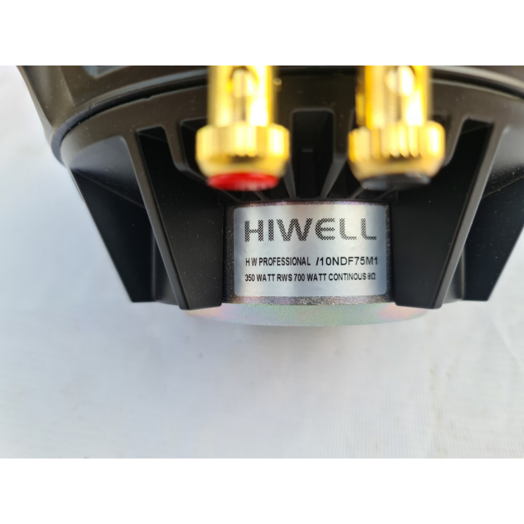 LOA BASS 25 HIWELL NEO KHỐI 100 COIL 76 DÂY DẸT - GIÁ MỘT LOA