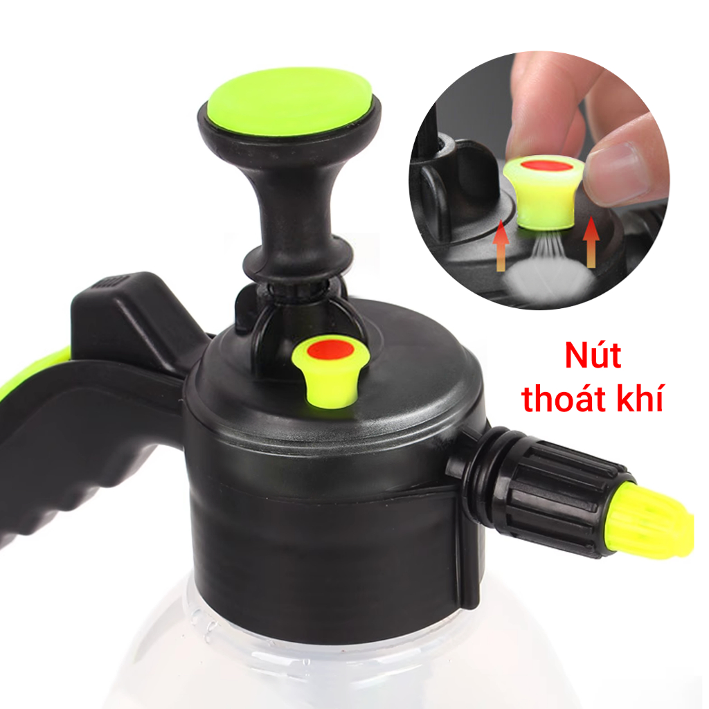 Bình phun tạo bọt cầm tay So Easy dung tích 2L RX57 vệ sinh xe hơi xe ô tô xe máy dùng tưới cây nén hơi bằng tay