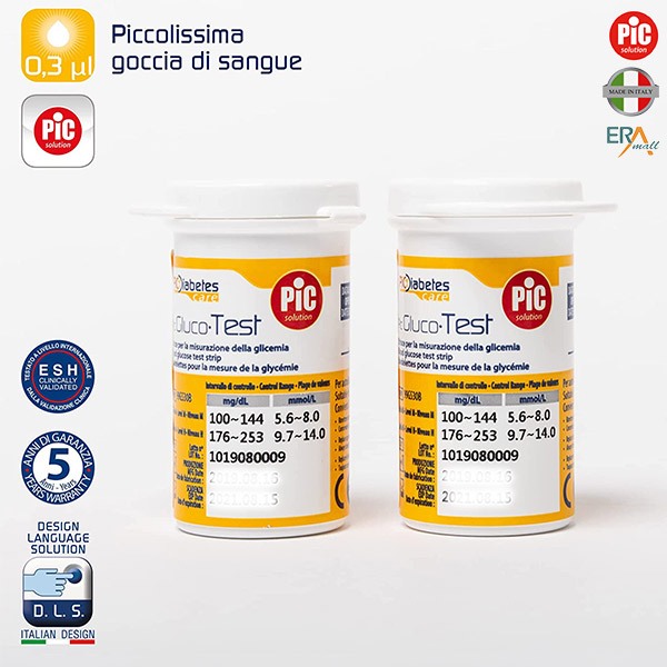 Que thử đường huyết Pic Gluco Test