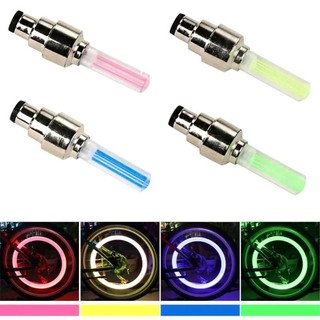 Đèn led gắn bánh xe đạp xe máy, trang trí bánh xe nhiều màu sắc an toàn khi di chuyển xe đạp ban đêm