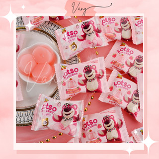 Pudding thạch gấu dâu lotso mini vị đào dâu tây
