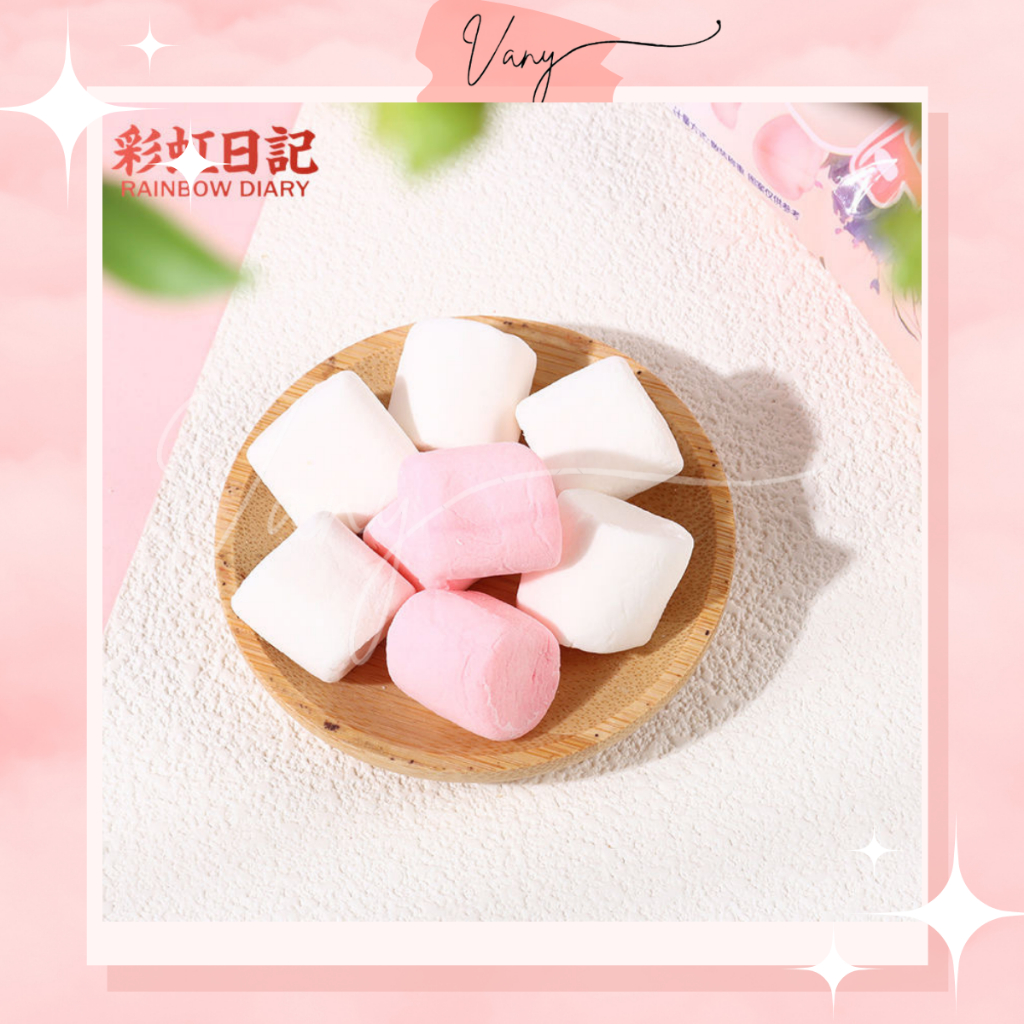 Kẹo Xốp Marshmallow Thỏ Trắng White Peach Gói Mini