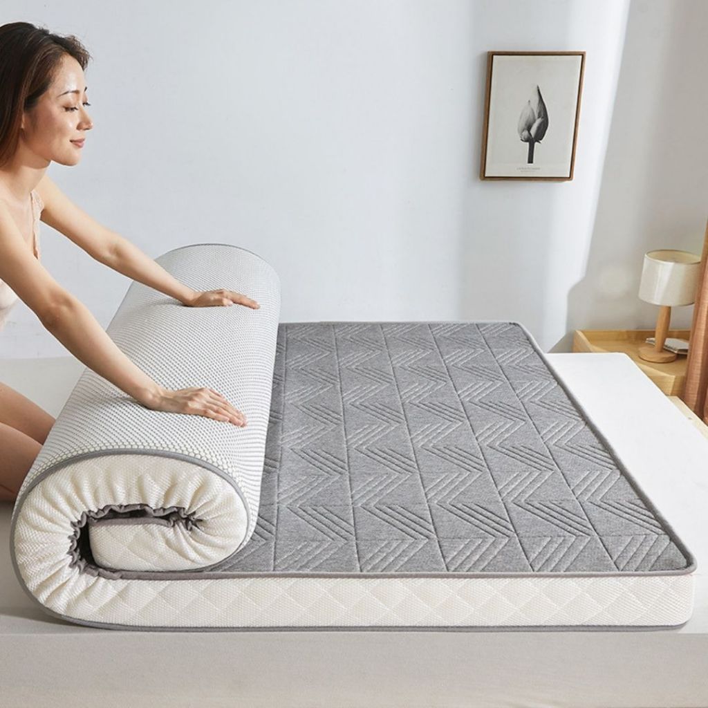 Nệm Cao Su Non Tự Nhiên Massage 4 Mùa Giúp Giấc Ngủ Của Bạn VÀ Già Đình Tốt Hơn