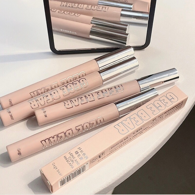 Mascara cọ mảnh GEGE BEAR chuốt mi dài cong tự nhiên, lâu trôi
