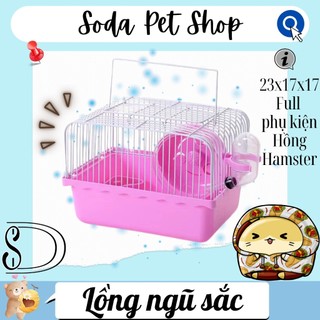 Lồng Ngũ Sắc Cho Hamster