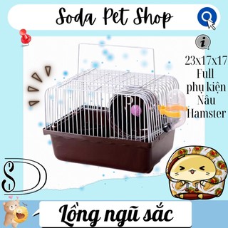 Lồng Ngũ Sắc Cho Hamster