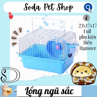 Lồng Ngũ Sắc Cho Hamster
