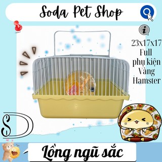 Lồng Ngũ Sắc Cho Hamster