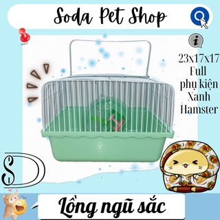 Lồng Ngũ Sắc Cho Hamster