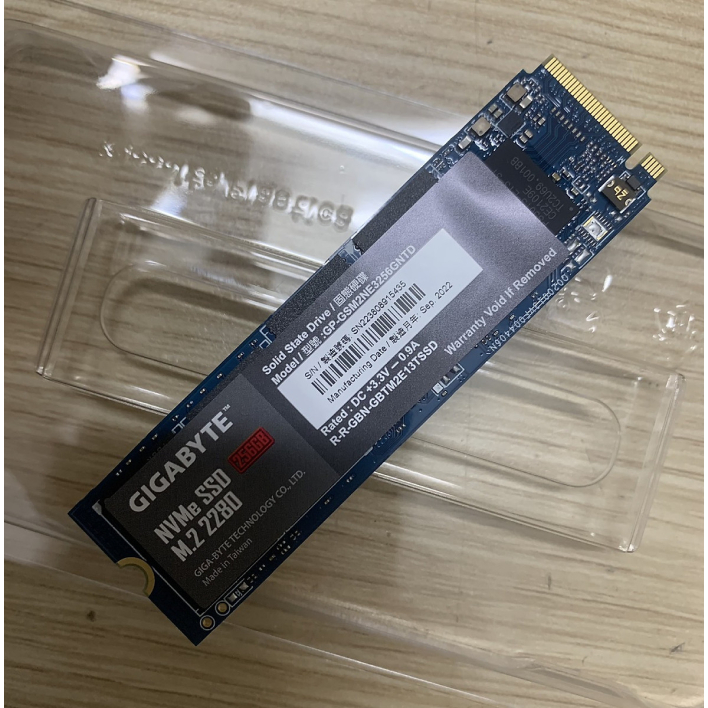Ổ Cứng SSD Gigabyte 256gb M.2 2280 Pcie Nvme Gen 3.0X4 GP-GSM2NE3256GNTD - Hàng Chính Hãng - BH 3 Năm - Có Xuất VAT