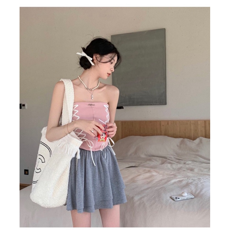 Kẹp tóc nữ đính nơ dễ thương phong cách Jennie Black Pink 🎀 J156