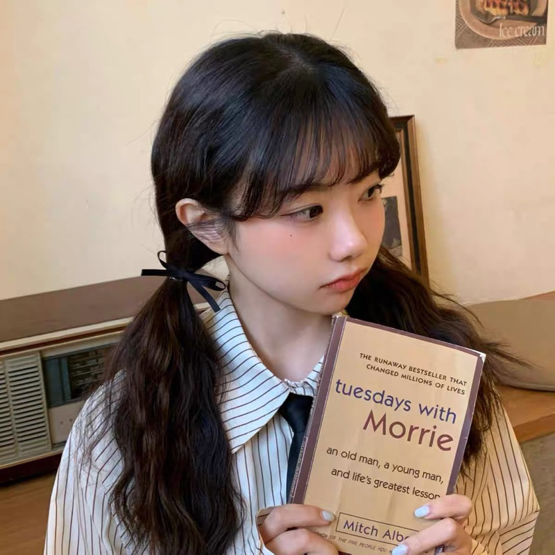 Kẹp tóc nữ đính nơ dễ thương phong cách Jennie Black Pink 🎀 J156