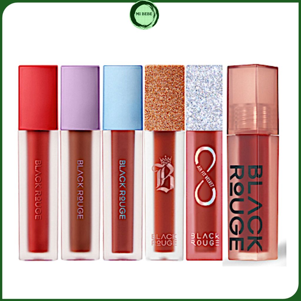 Son Kem Lì Black Rouge Air Fit Velvet Tint Full Màu 4.5g - Mibebe