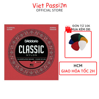 Dây đàn guitar classic D'Addario EJ27N dây đàn guitar cổ điển nylon chất lượng Viet Passion HCM