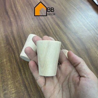 Chân gỗ cao su tự nhiên lắp ráp tủ gỗ và kệ gỗ đa năng - CHÂN GỖ