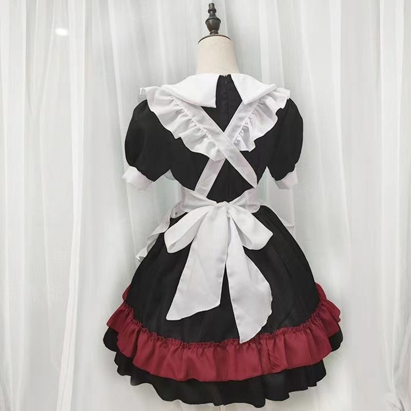 MAID ĐỎ KÈM PHỤ KIỆN