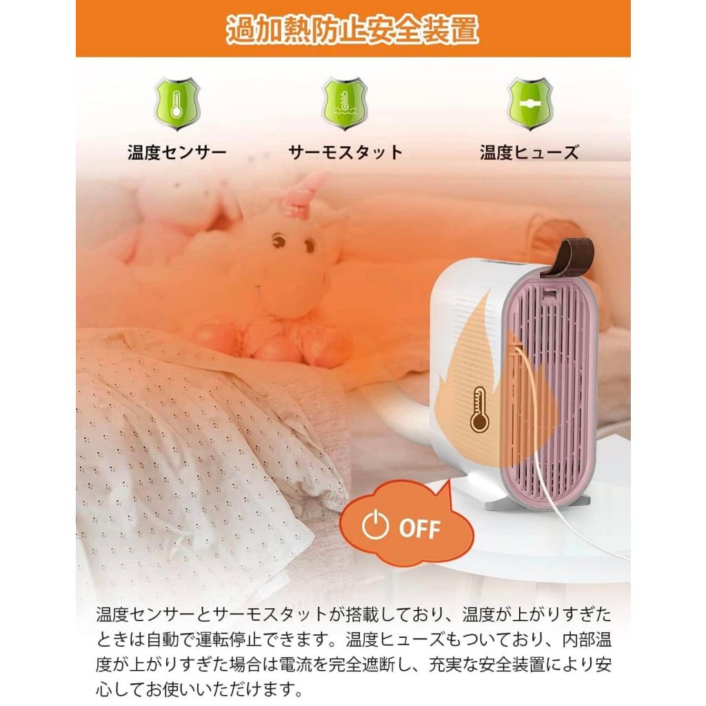 Máy sưởi gốm 5 chế độ hãng Kireehom