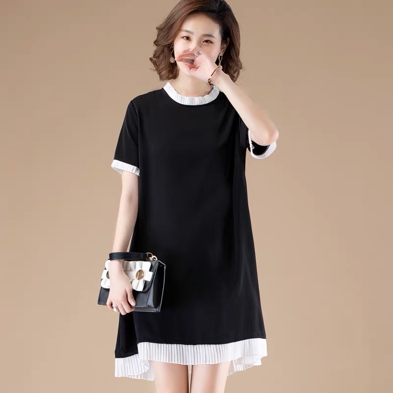 Đầm Suông - Chất Mango Co giãn đẹp - Mát - MST 0077