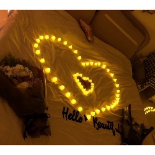 Nến Điện Tử LED Mini Kèm Sẵn Pin Trang Trí Sinh Nhật