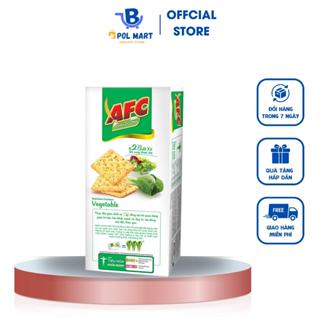 Bánh Quy AFC Vị Rau Thơm Ngon Giòn Tan Hộp 8 gói  POL MART