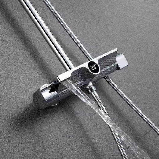 Sen cây Led hiển thị nhiệt độ cao cấp HTC SC805, Sen cây tắm hiển thị, sen cây tắm hiển thị loại 1