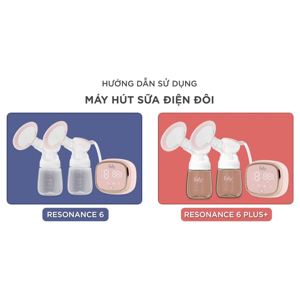 MÁY HÚT SỮA ĐIỆN ĐÔI – RESONANCE 6 / 6 PLUS+ - BẢO HÀNH CHÍNH HÃNG