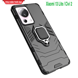 Ốp lưng Xiaomi Mi 11 Lite / 11 Lite 5G / Mi 12 Lite / 13 Lite / Civi 2 / Mi 8 Lite chống sốc Iron Man Iring cao cấp
