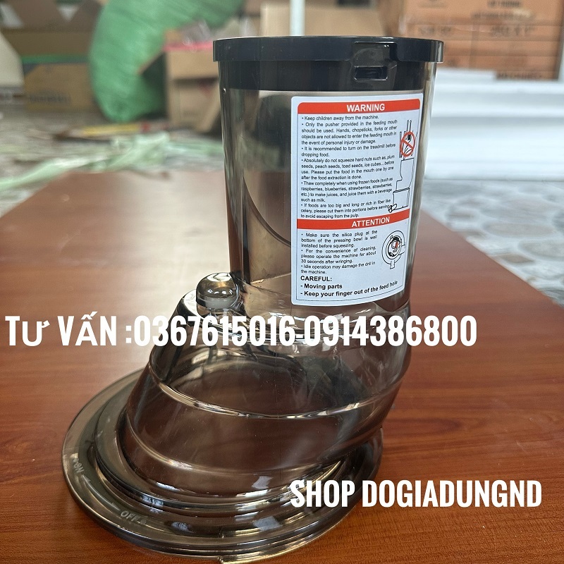 Phụ Kiện Máy Ép Chậm Sharp Thái Lan KS 689 Hàng Bóc Máy