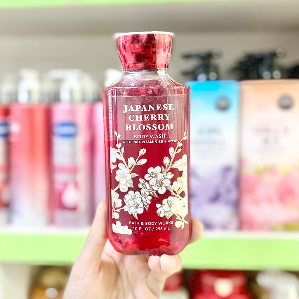MẪU MỚI Sữa Tắm Bath & Body Works Japanese Cherry Blossom 295ml