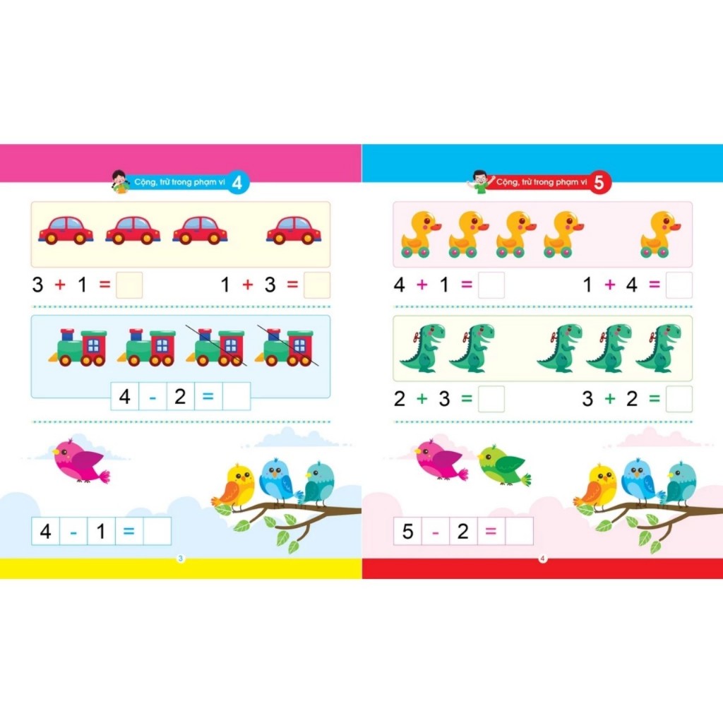 Bộ vở Làm Toán Không Sợ Sai Wipe Clean Viết Xóa Được Luyện Viết Kèm 2 Bút