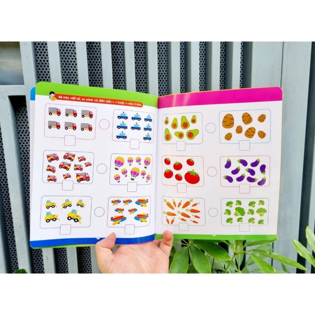Bộ vở Làm Toán Không Sợ Sai Wipe Clean Viết Xóa Được Luyện Viết Kèm 2 Bút