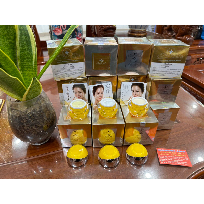 Kem đặc tri nám số 1 cô gái vàng Angela girl