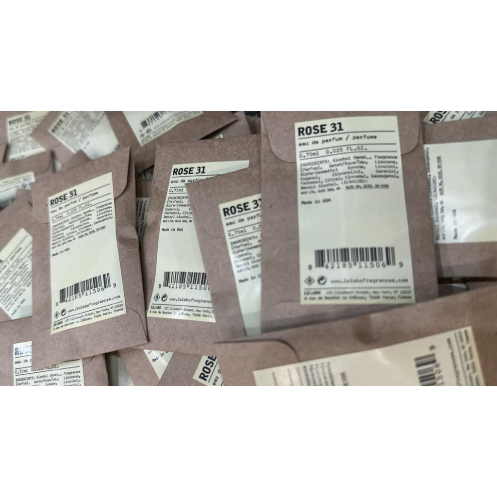 Set Nước Hoa Vial Lelabo Rose 31 EDP