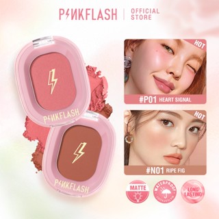  PINKFLASH Phấn má hồng dạng bột mềm không thấm nước có sắc tố tự nhiên OhMyHoney 1.5g 