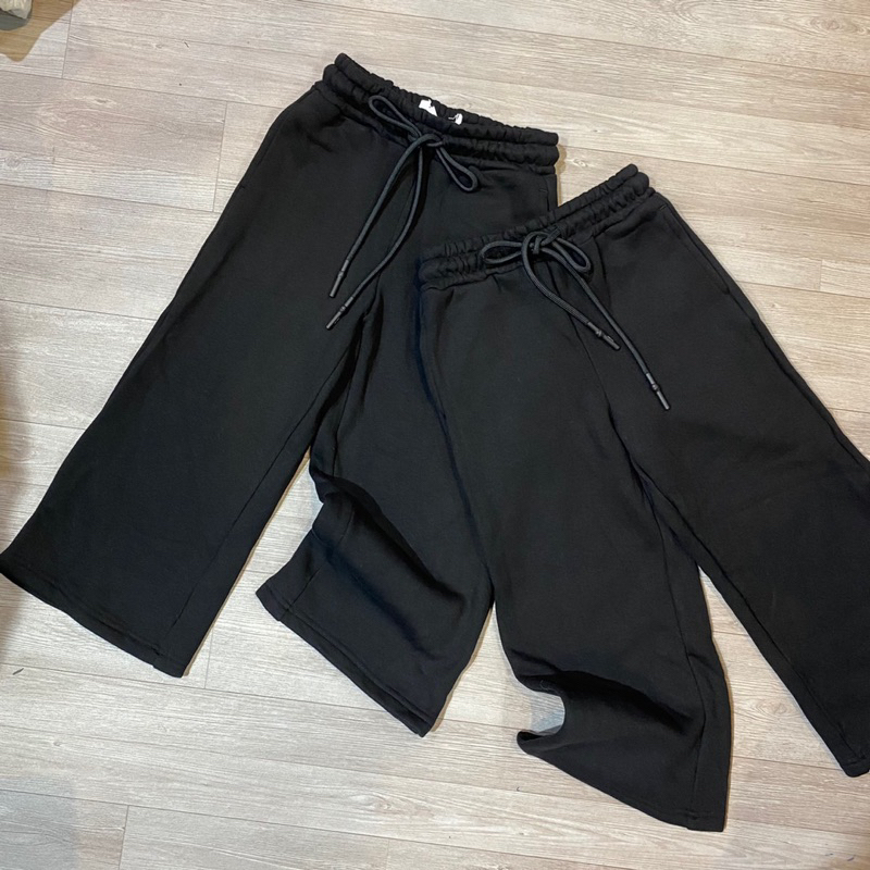 Quần ống suông lót nỉ bé gái, hàng dư