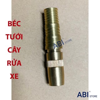 Béc tưới cây, rửa xe, đầu vòi tưới bằng đồng, bép phun nước tưới vườn nhiều chế độ xoay, pép đồng