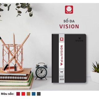  HẢI TIẾN Sổ da bìa mềm Vision A4 