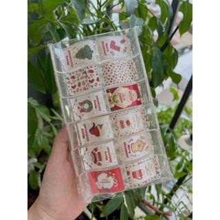Kẹp Càng Cua Trong Suốt Cute Set 6 Cái Quà Tặng Mùa Noel Giáng Sinh Với Hai Kiểu Kẹp 3 Răng 5 Răng Tiện Lợi - Tickmua
