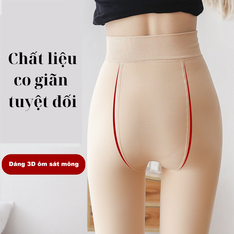 Quần tất nữ lót lông siêu dày cực ấm