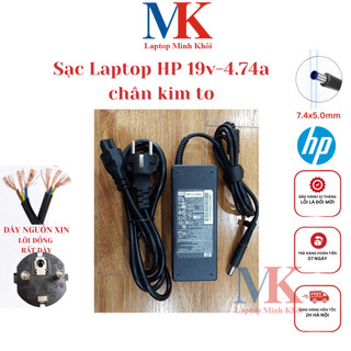 Sạc Laptop Hp 19v-4.74a chân kim I CHÍNH HÃNG LAPTOPMINHKHOI