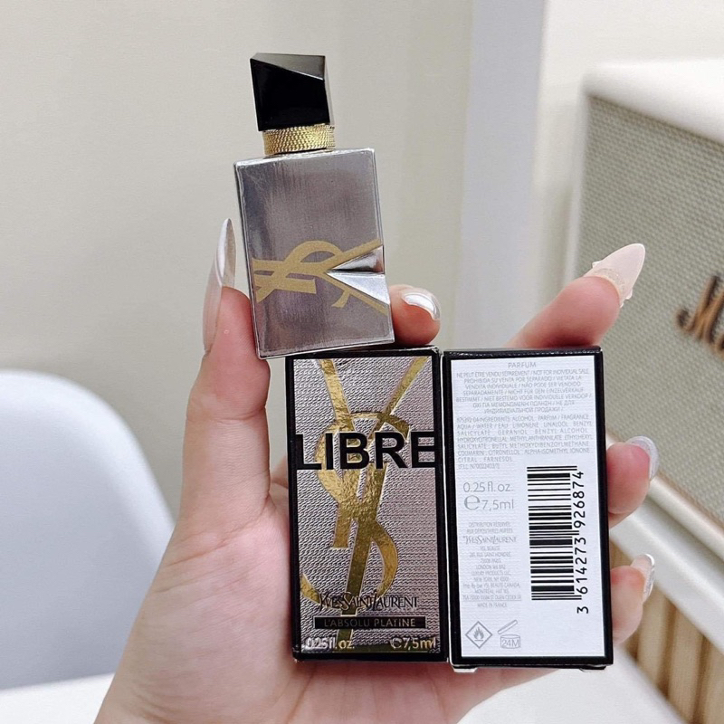 Nước hoa mini Ysl Libre Edp/Edt/Le parfum/L’Absolu Platine 7.5ml Fullbox