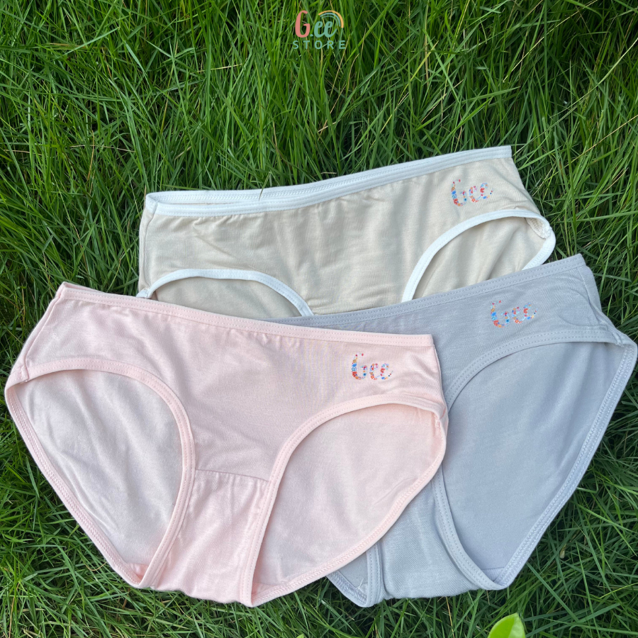 Chip tam giác vải sợi tre cho BÉ & MẸ vô cùng mềm mát, mặc nhẹ như không set 3 cái