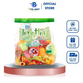 Thạch rau câu Long Hải Thạch Trái cây thạch sữa chua thạch caramen gói 910g