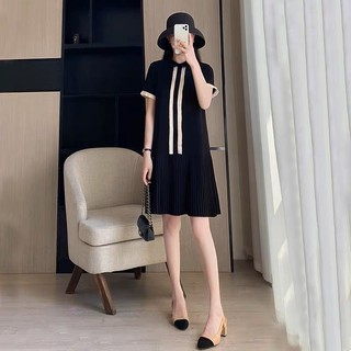 Đầm suông - chất mango co giãn đẹp - mát - mst 0084